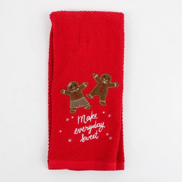 St. Nicholas Square Make Everyday Sweet Christmas Tea Towel