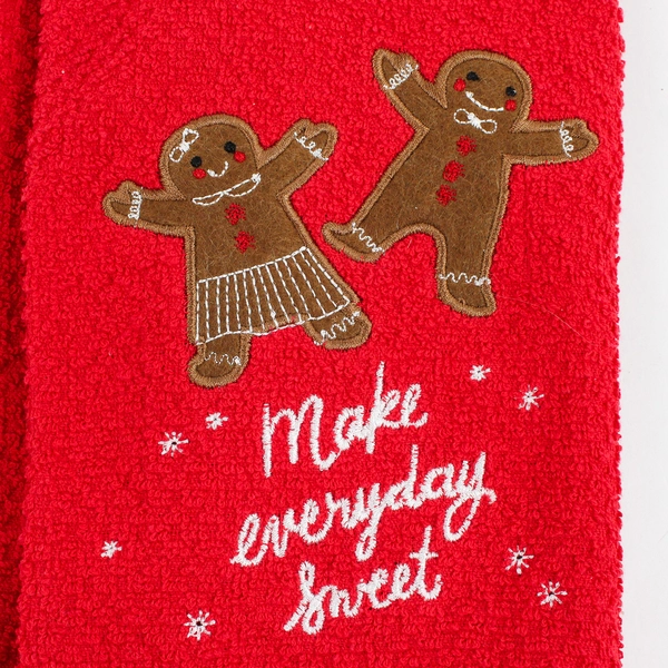 St. Nicholas Square Make Everyday Sweet Christmas Tea Towel