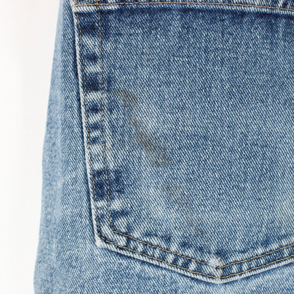 Wrangler Men's 42x32 Light Wash Straight Leg Denim Jeans