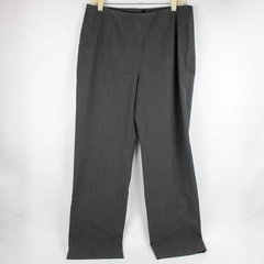 Amber Sun Essentials Women's 14P Gray Straight Leg Slacks
