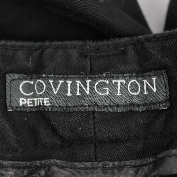 Covington Petite Women's 12P Black Capris