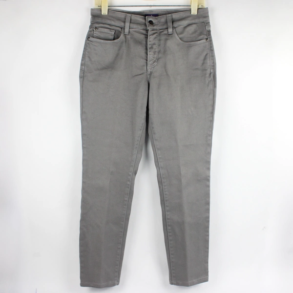 NYDJ Women's 6P Gray Alina Legging Slimming Denim Jeans