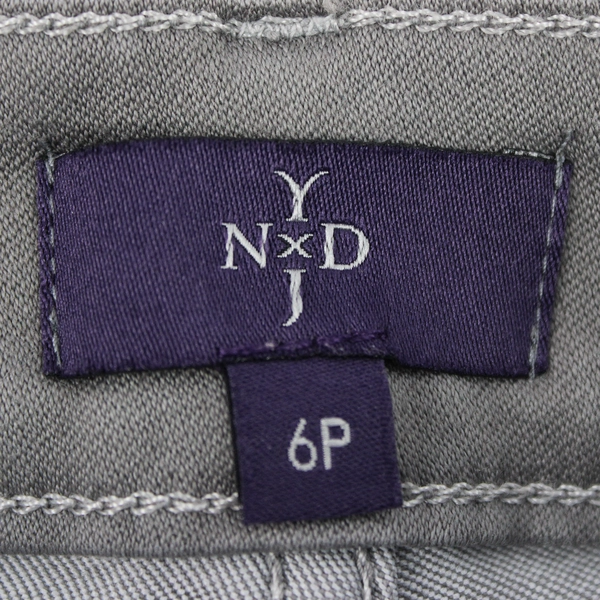 NYDJ Women's 6P Gray Alina Legging Slimming Denim Jeans