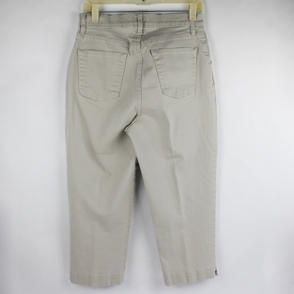 FDJ French Dressing Women's 10 Tan Denim Capris