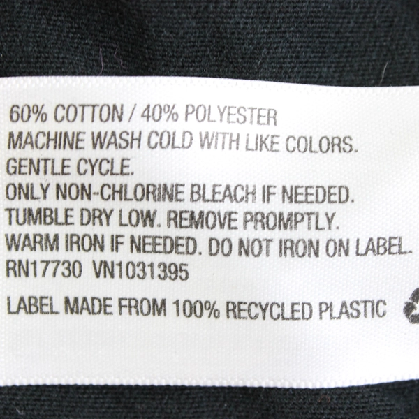 Mossimo Supply Co. Solid Black Long-Sleeve T-Shirt Women's Size Large