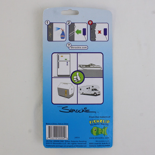 Blue Shrockie Rewind Self-Adhesive Bottle Opener Portable & Durable Design