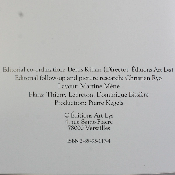 Versailles English Edition, Chateau Gardens Trianon Visitors Guide (2002, PB)