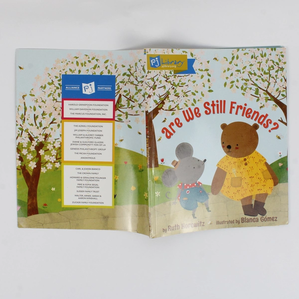 Are We Still Friends? by Ruth Horowitz PJ Library Book 2017 Paperback 