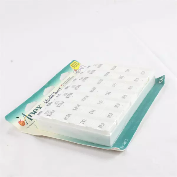 APEX Medi-Chest Assorted Carded Medical Supply Organizer New 7"x8.5" Lightweight