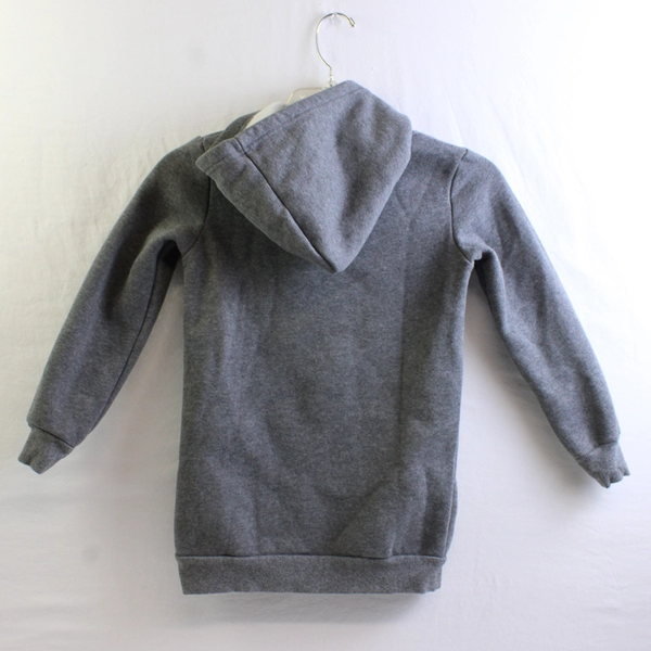 Ward Wolf Gray Owl Hoodie Girls' Size 130 (8)
