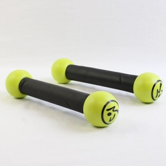 Pair of Zumba Fitness Toning Sticks 1 lb Each Maraca Sound Shake