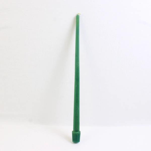 Set Of 4 Partylite 14" Tall Evergreen Color Dinner Candles Unscented U1450