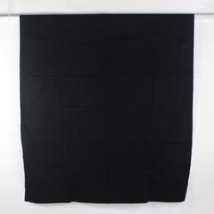 Solid Black Cotton Fabric 54" x 2 Yards