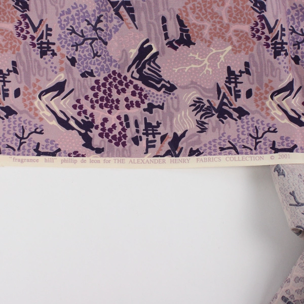 2001 Alexander Henry Fabrics Fragrance Hill 44" x 2 1/2 Yards