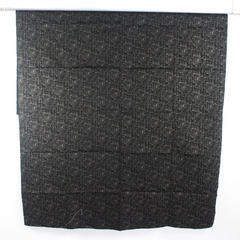 Black Hatched Quilting Fabric Remnant 58" x 2 1/2 Yards