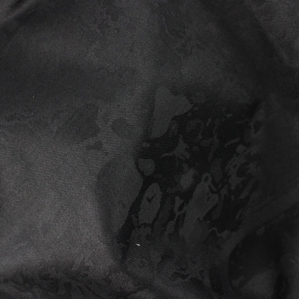 Black Damask Cotton Quilting Fabric 44" x 5 Yards