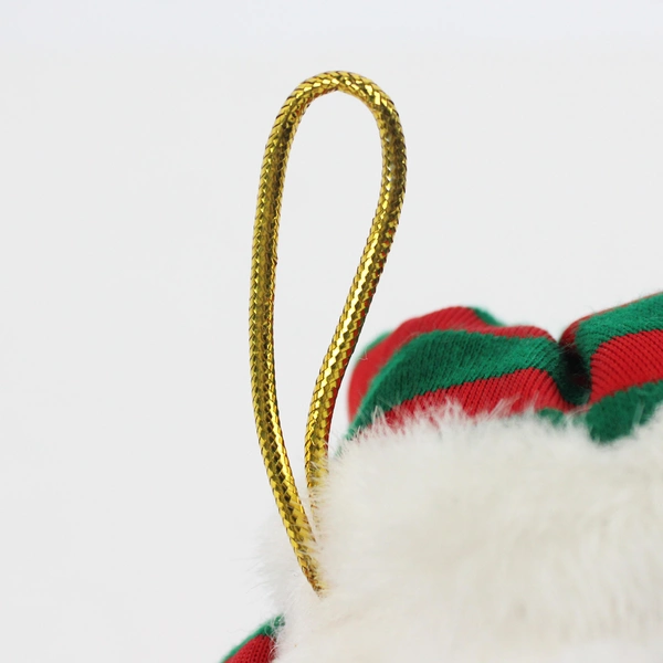 Chosun International Polar Bear Plush Christmas Ornament 6" FLAWED