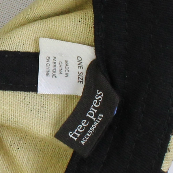 Free Press Acessories Leopard Print Brown/Black Baseball Cap One Size Fits All