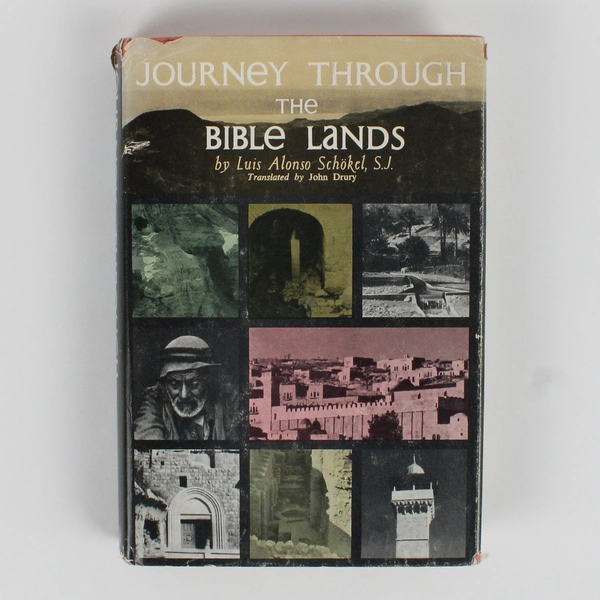 Vintage Journey Through The Bible Lands by Luis Alonso Schokel 1964 Hardcover DJ