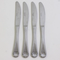 Lot Of 4 Cambridge Silver Pendulum (Stainless) Flatware Dinner Knives 9.75" Long