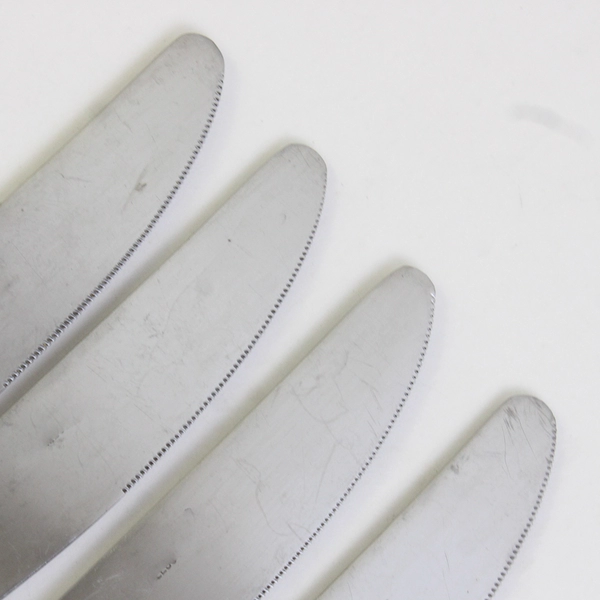 Lot Of 4 Cambridge Silver Pendulum (Stainless) Flatware Dinner Knives 9.75" Long