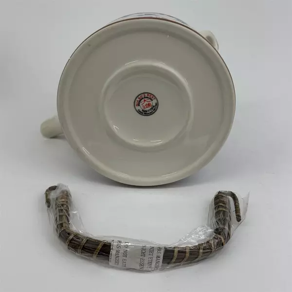 Mia Ko’s Best White Ceramic Teapot With Blue Dragon Open Box