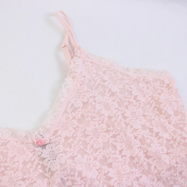 Secret Treasures Women's Size XL Lacy Pink Camisole Top 