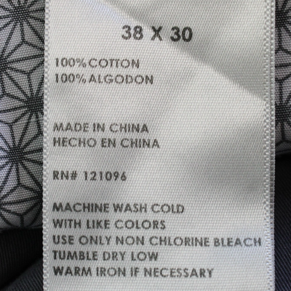 Original Weatherproof Vintage Men's 38X30 Gray Cargo Pants