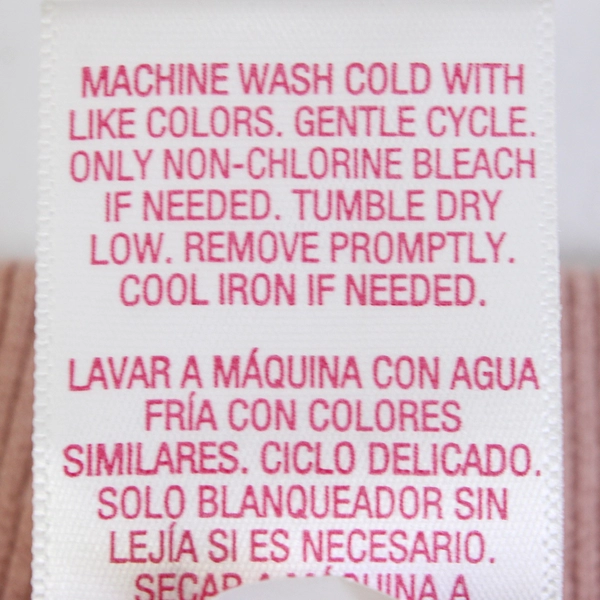 Xhileration Floral Pattern Pink Zip-Up Jacket Women's Size Large