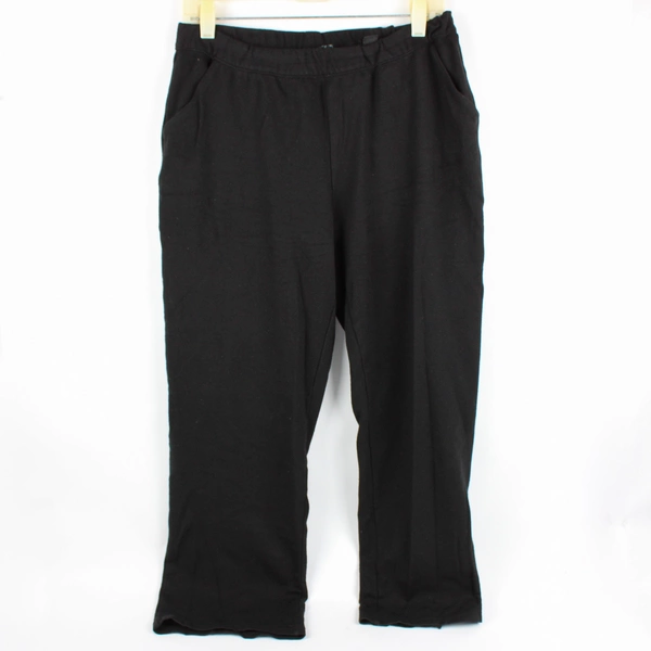 Erika Women's M Black Stretchy Pull On Dress Pants