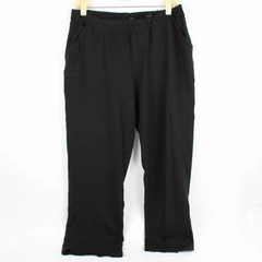 Erika Women's M Black Stretchy Pull On Dress Pants