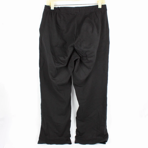 Erika Women's M Black Stretchy Pull On Dress Pants