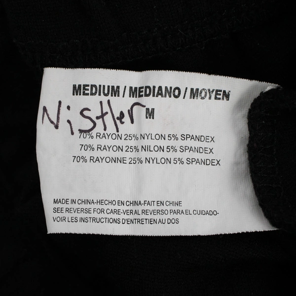 Erika Women's M Black Stretchy Pull On Dress Pants