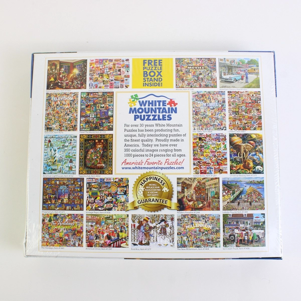 White Mountain 1000 Piece Cozy Cabin Country Jigsaw Puzzle 1269 Sealed Brand New