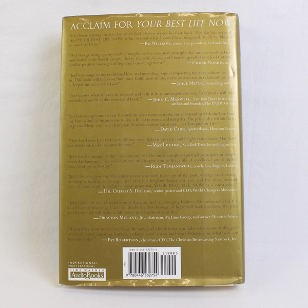 Your Best Life Now: 7 Steps to Living at Your Full Potential Joel Osteen 2004