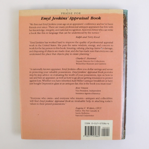 Emyl Jenkins' Appraisal Book by Emyl Jenkins (1989, Hardcover)
