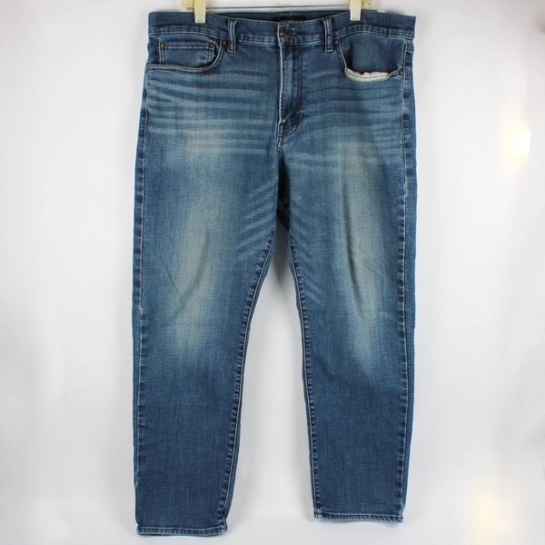 Lucky Brand Men's 38x30 121 Slim Medium Wash Denim Jeans 