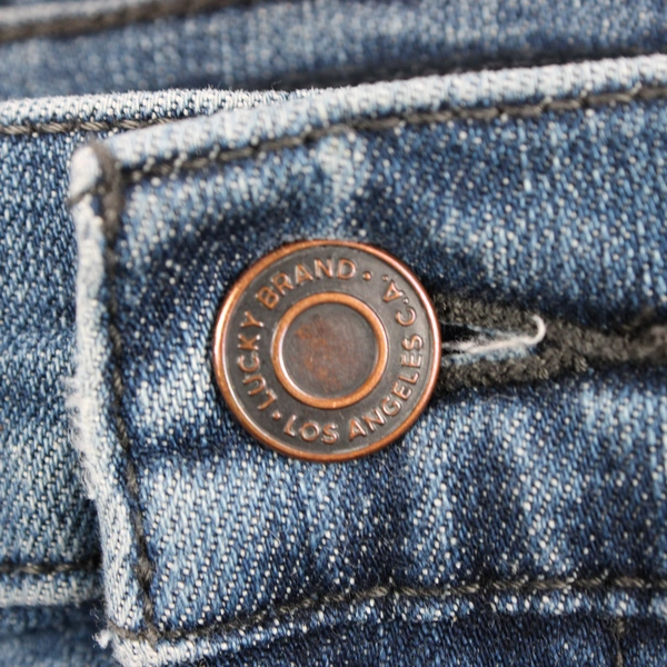 Lucky Brand Men's 38x30 121 Slim Medium Wash Denim Jeans 