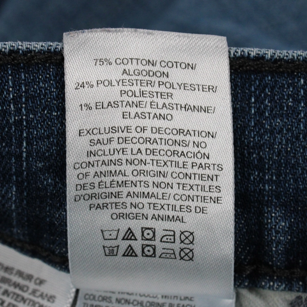 Lucky Brand Men's 38x30 121 Slim Medium Wash Denim Jeans 