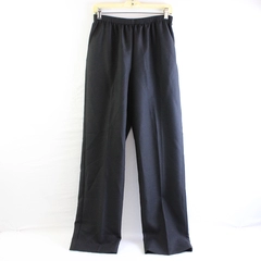 Alfred Dunner Solid Black Pull-On Dress Pants Women's Size 8