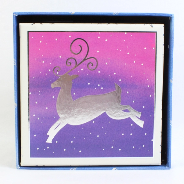 Barrington Studios Set of 4 Nesting Christmas Gift Boxes