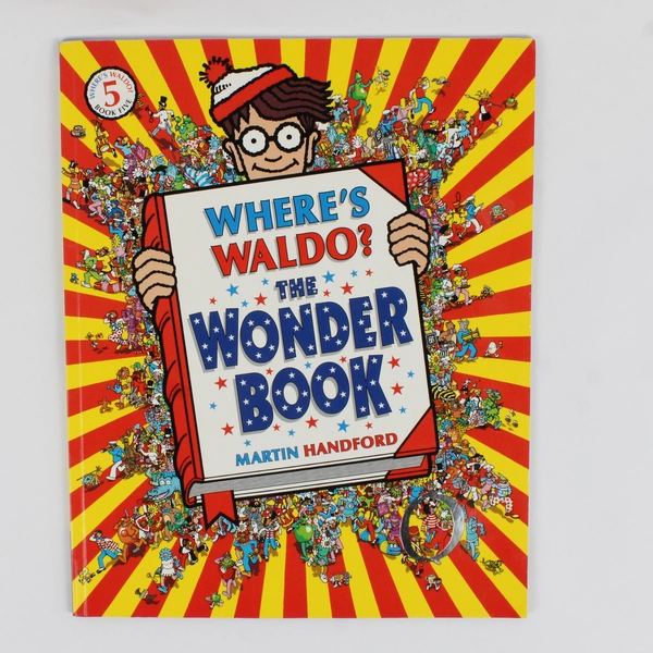 Where's Waldo? The Wonder Book by Martin Hanford 1997 Paperback Candlewick Press
