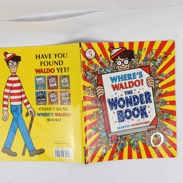 Where's Waldo? The Wonder Book by Martin Hanford 1997 Paperback Candlewick Press