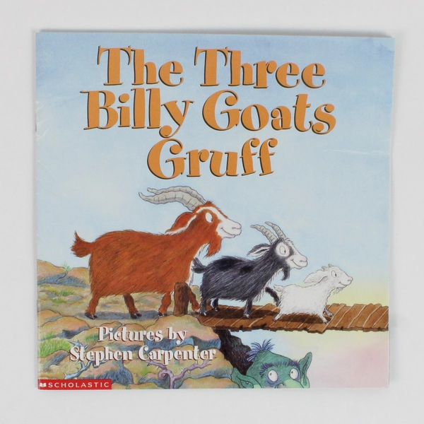 The Three Billy Goats Gruff Norwegian Fairy Tale 2001 Scholastic Paperback