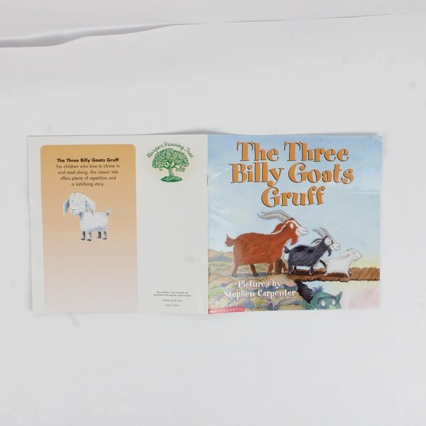 The Three Billy Goats Gruff Norwegian Fairy Tale 2001 Scholastic Paperback