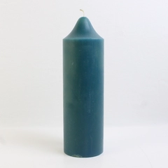 Colonial Candle Of Cape Cod Jade Color Eucalyptus Scented Pillar Candle S3959