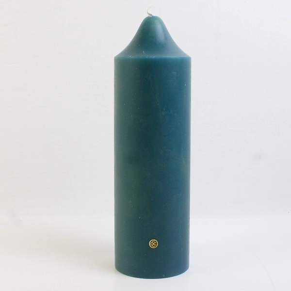 Colonial Candle Of Cape Cod Jade Color Eucalyptus Scented Pillar Candle S3959