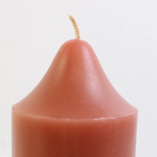 Partylite 3" x 7" Sienna Color Cinnamon Scented Pillar Candle S3723