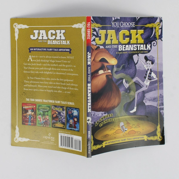 Jack and the Beanstalk Blake Hoena An Interactive Fairy Tale Adventure 2016 PB
