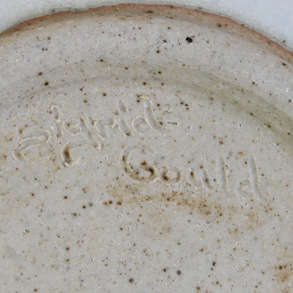 Vintage MCM Sigrid Gould Bowl 6.5" Studio Pottery Art Signed 